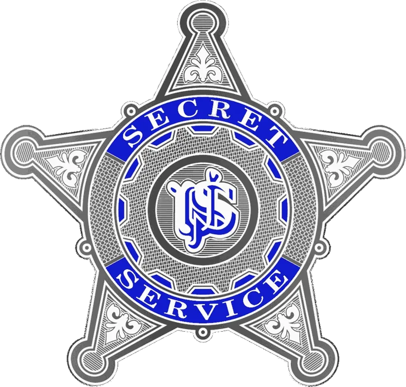 United States Secret Service star badge.